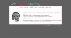 Desktop Screenshot of fromtummytomummy.co.uk