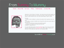 Tablet Screenshot of fromtummytomummy.co.uk